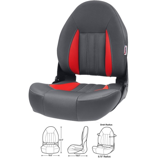 Tempress Pro Bax High Back Boots Stuhl