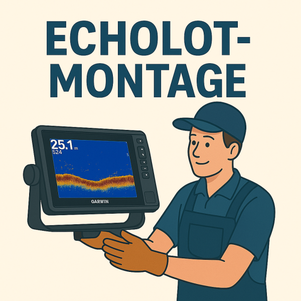 Montage Echolot bzw. Livescope pro Gerät
