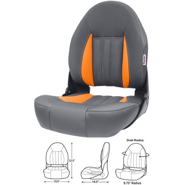 Tempress Pro Bax High Back Boots Stuhl